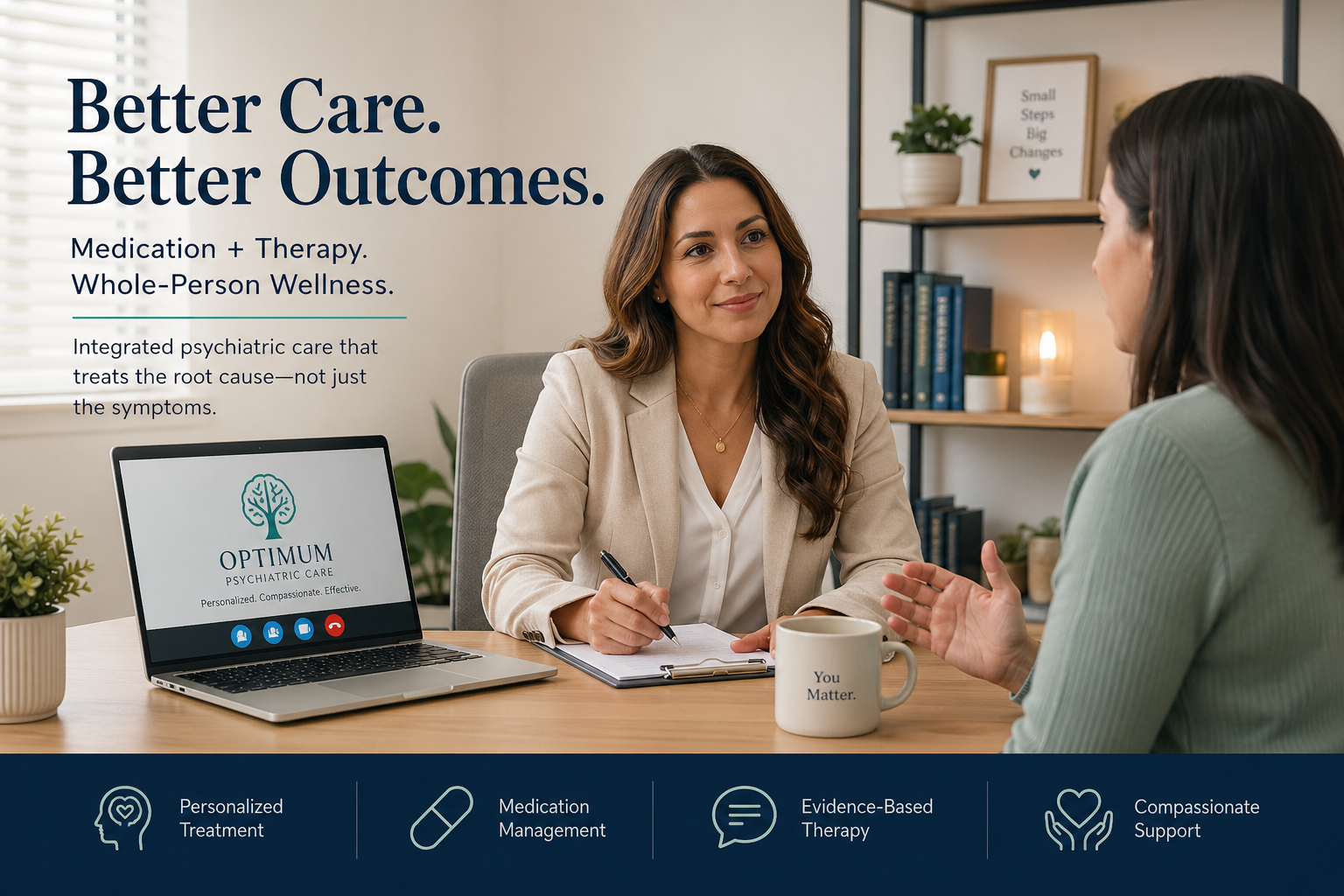 The Future of Mental Health Care: Why Combining Medication and Therapy Delivers Better Results