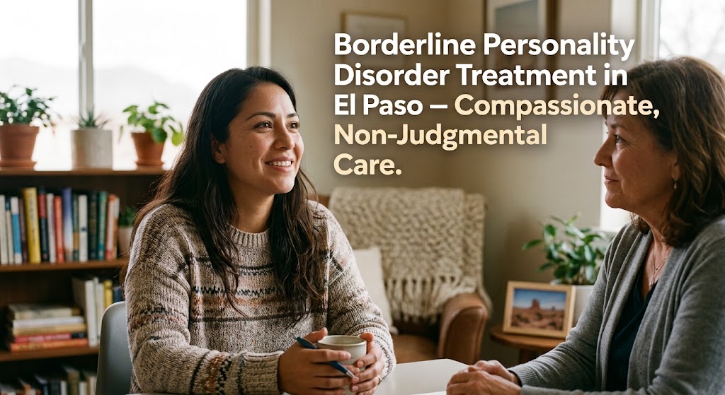 Borderline Personality Disorder Treatment in El Paso, TX: Compassionate Psychiatric Care for Emotional Dysregulation